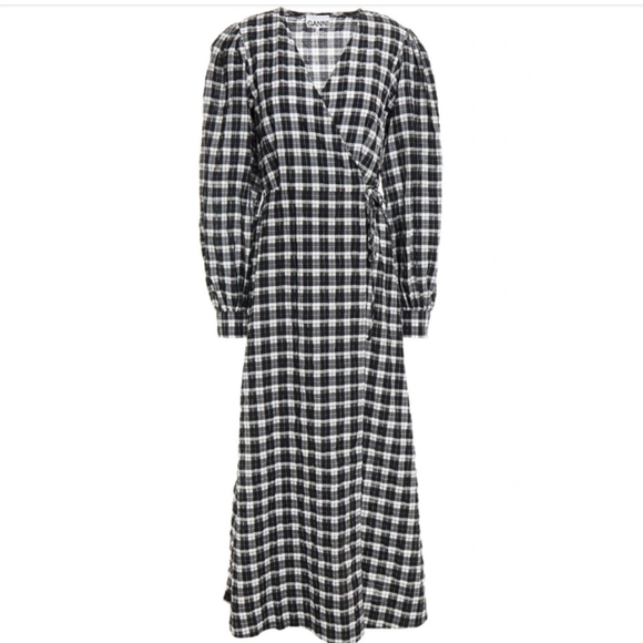 Ganni Dresses & Skirts - Ganni Checked Dress